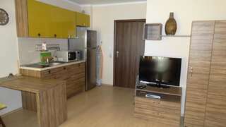 Апарт-отели Chateau del Marina Apart Complex Несебр Номер-студио с балконом и видом на море (для 2 взрослых и 1 ребенка)-33