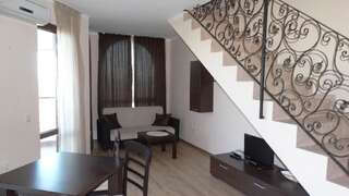 Апарт-отели Chateau del Marina Apart Complex Несебр Апартаменты в мезонете с видом на море-8